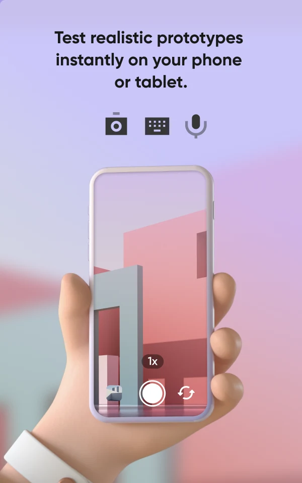 ProtoPie Player — Prototyping screenshot