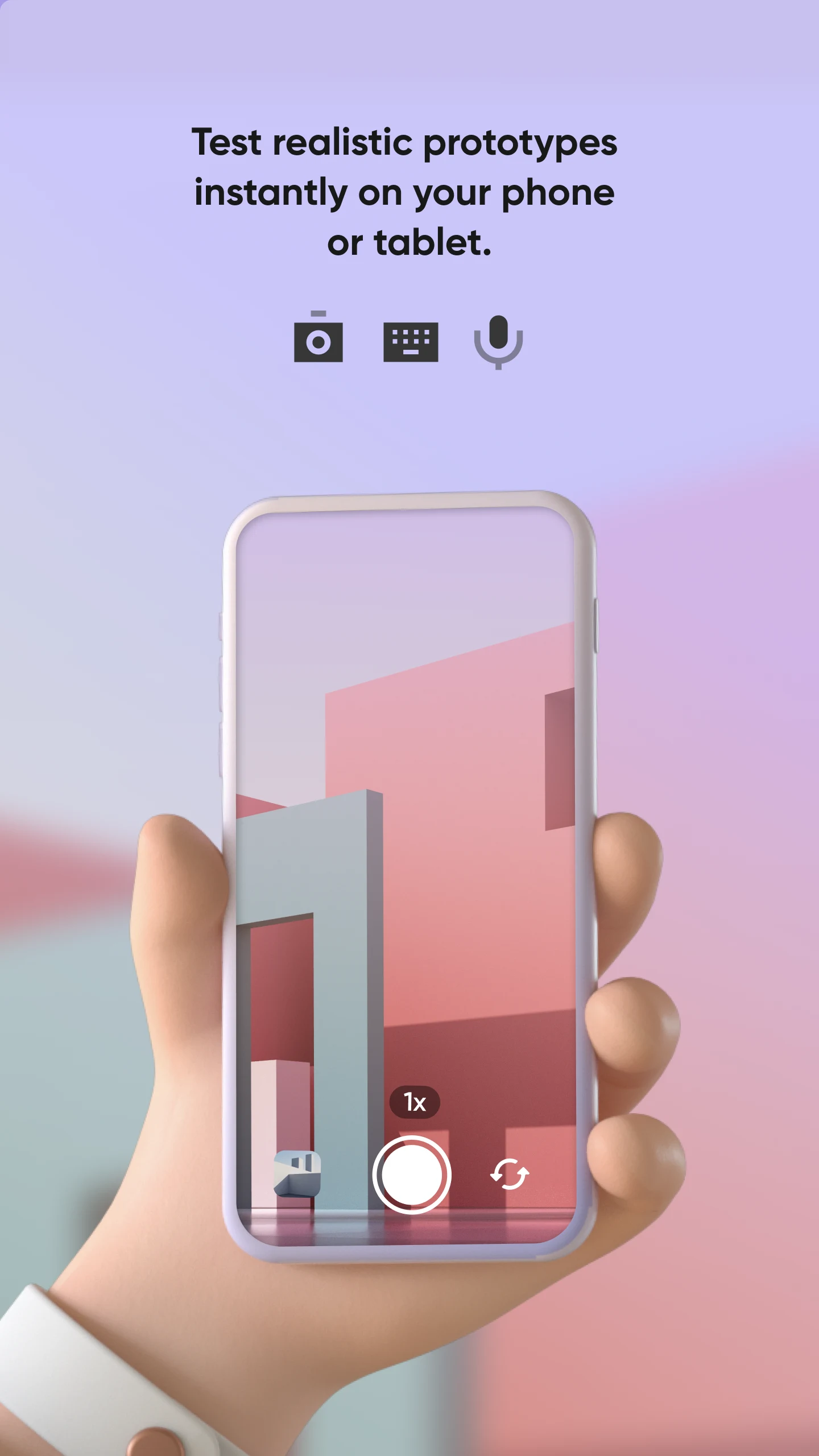 ProtoPie Player — Prototyping screenshot